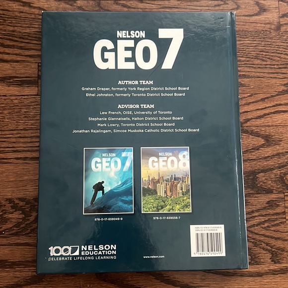 Nelson Geography Textbook Grade 7 - Picture 4 of 5